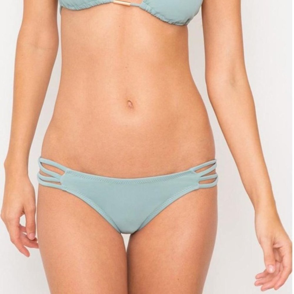 Eberjey Xenia Strappy Cutout Bikini Bottom